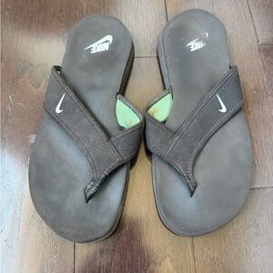 Nike Black Flip-Flop Sandals